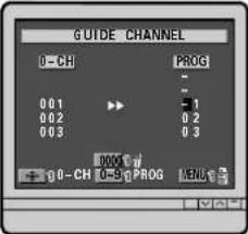 HITACHI VT-FX960E - GUIDE CHANNEL-EINSTELLUNG - 3