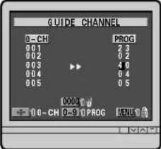 HITACHI VT-FX960E - GUIDE CHANNEL-EINSTELLUNG - 7