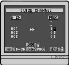 HITACHI VT-FX960E - GUIDE CHANNEL-EINSTELLUNG - 4