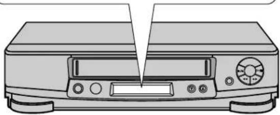 HITACHI VT-FX950E - Bedienungselemente des Videorecorders - 4