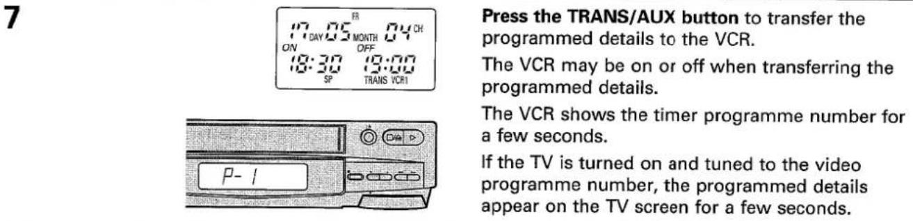 HITACHI VT-M430 - (TIMER RECORDING) - 4