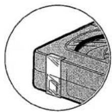 HITACHI VT-M430 - To re-record on a cassette which has its safety tab removed - 1