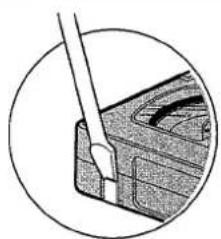 HITACHI VT-M430 - To avoid erasing a recording - 1