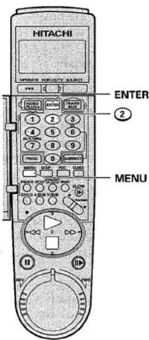 HITACHI VT-M430 - (SATELLITE RECEIVER OPERATION) - 1