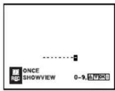 ONCE SHOWVIEW 0-9, ▲□□□