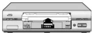 JVC HR-V206E - Load a cassette - 1