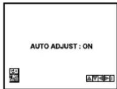 AUTO ADJUST : ON