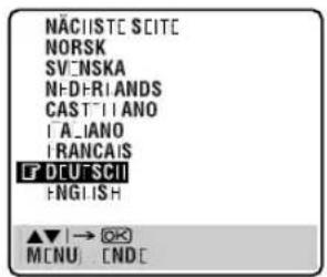 NÄCIISTE SCITE NORSK SVŃSKA NIDI—RIANDS CAST—IIANO I ALANO IRANCAIS DEUTSCII ENGLISH ▲▼ | → ⚪3 MCNU | CNDE