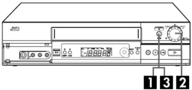 JVC HR-S8960 - Vor der 24-Stunden-Express-Timer-Programmierung: - 1