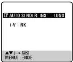 AUTO SINDI RINS ILLUNG I-V IINK ▲▼ → OK MENU :ENDE