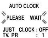 JVC HRJ248 - SET CLOCK AUTOMATICALLY - 1