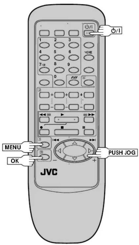 MENU OK JVC PUSH JOG