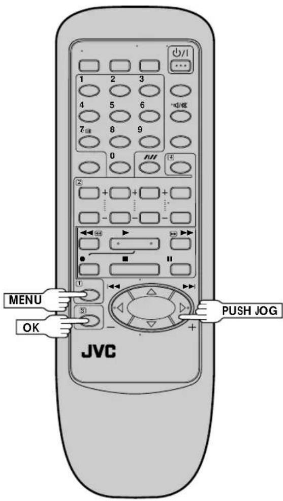 MENU OK JVC PUSH JOG