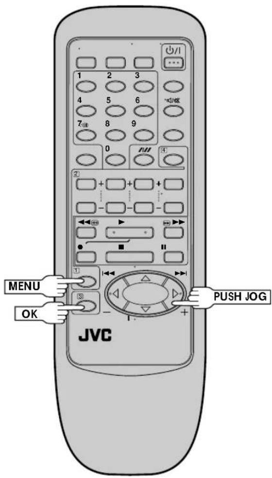 MENU OK JVC PUSH JOG