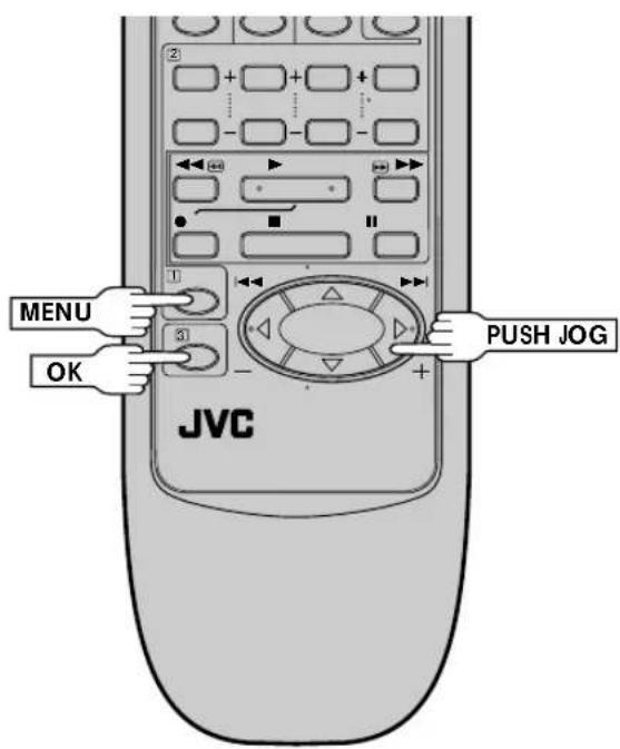 MENU OK JVC PUSH JOG