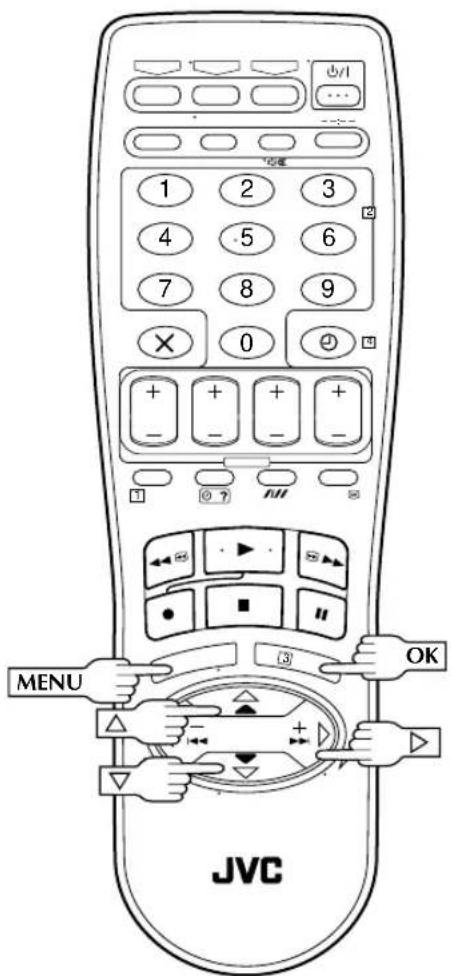 1 2 3 4 .5 6 7 8 9 × 0 + + + - - - - 1 0 ? NM MENU OK JVC
