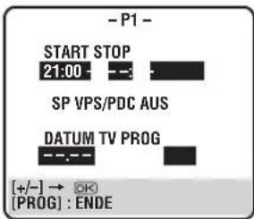 JVC HRS7500 - GEBEN SIE DIE TIMER-STARTZEIT EIN - 1
