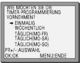 DAEWOO VQ257S - Timeraufnahmen mit ShowView - 3