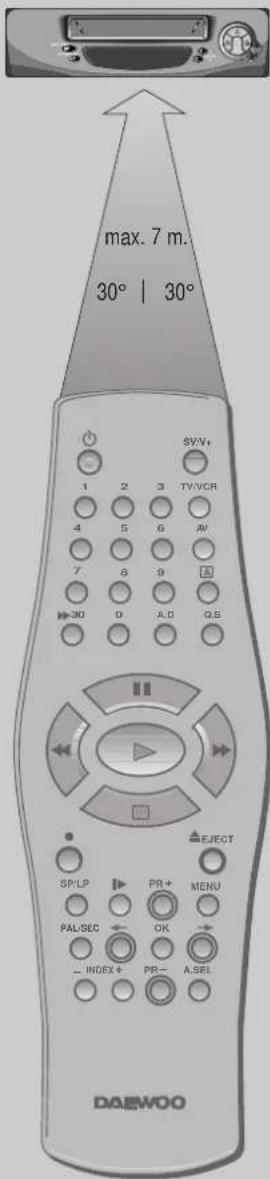 DAEWOO VQ257S - Den Recorder BEDIENEN - 1