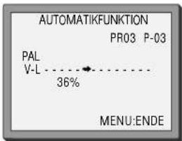 DAEWOO VQ257S - Die automatischen Einstellungen - 6