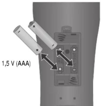 DAEWOO VQ257S - Batterien für die Fernbedienung - 1