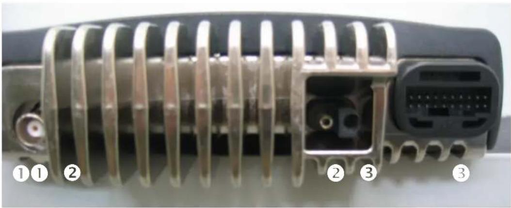 MOTOROLA MTH800 - Hinteransicht Funkgerät - 1