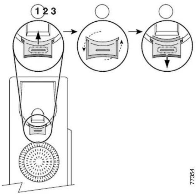 CISCO 7941G-GE - Hörerstation einstellen (optional) - 1