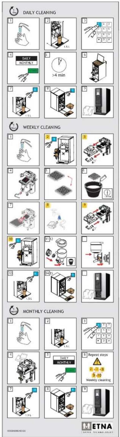 DAILY CLEANING 1 2 3 4 5 6 7 8 9 1 WEEKLY CLEANING 1 2 3 4 5 6 7 8 9 10 11 12 13 14 15 1 WEEKLY CLEANING 1 2 3 4 5 6 7 8 9 1 WEEKLY CLEANING 1 WEEKLY CLEANING 1 WEEKLY CLEANING 1 WEEKLY CLEANING 1 WEEKLY CLEANING 1 WEEKLY CLEANING 1 WEEKLY CLEANING 1 WEEKLY CLEANING 1 WEEKLY CLEANING 1 WEEKLY CLEANING 1 WEEKLY CLEANING 1 WEEKLY CLEANING 1 WEEKLY CLEANING 1 WEEKLY CLEANING 1 WEEKLY CLEANING 1 WEEKLY CLEANING 1 WEEKLY CLEANING 1 WEEKY CLEANING 1 WEEKY CLEANING 1 WEEKY CLEANING 1 WEEKY CLEANING 1 WEEKY CLEANING 1 WEEKY CLEANING 1 WEEKY CLEANING 1 WEEKY CLEANING 1 WEEKY CLEANING 1 WEEKY CLEANING 1 WEEKY CLEANING 1 WEEKY CLEANING 1 WEEKY CLEANING 1 WEEKY CLEANING 1 WEEKY CLEANING 1 WEEKY CLEANING 1 WEEKY CLEANING NETNA COFFEE TECHNOLOGIES