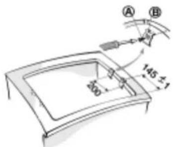 A B 145 ± 1 80°