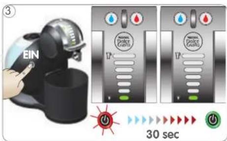 MOULINEX PV 2305 Nescafe MELODY 3 AUTOMATIC - ERSTE INBETRIEBNAHME - 3