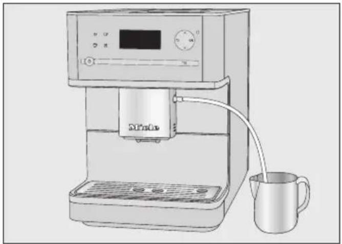 MIELE CM6300 - Reinigungslösung herstellen - 1