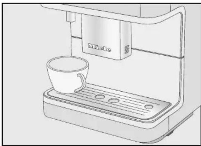 MIELE CM6300 - Heißwasser zubereiten - 1