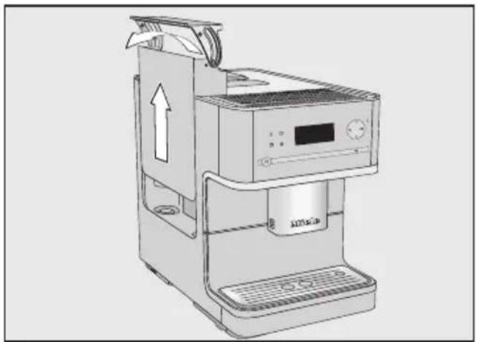 MIELE CM6300 - Menüebene verlassen oder Aktion abbrechen - 1