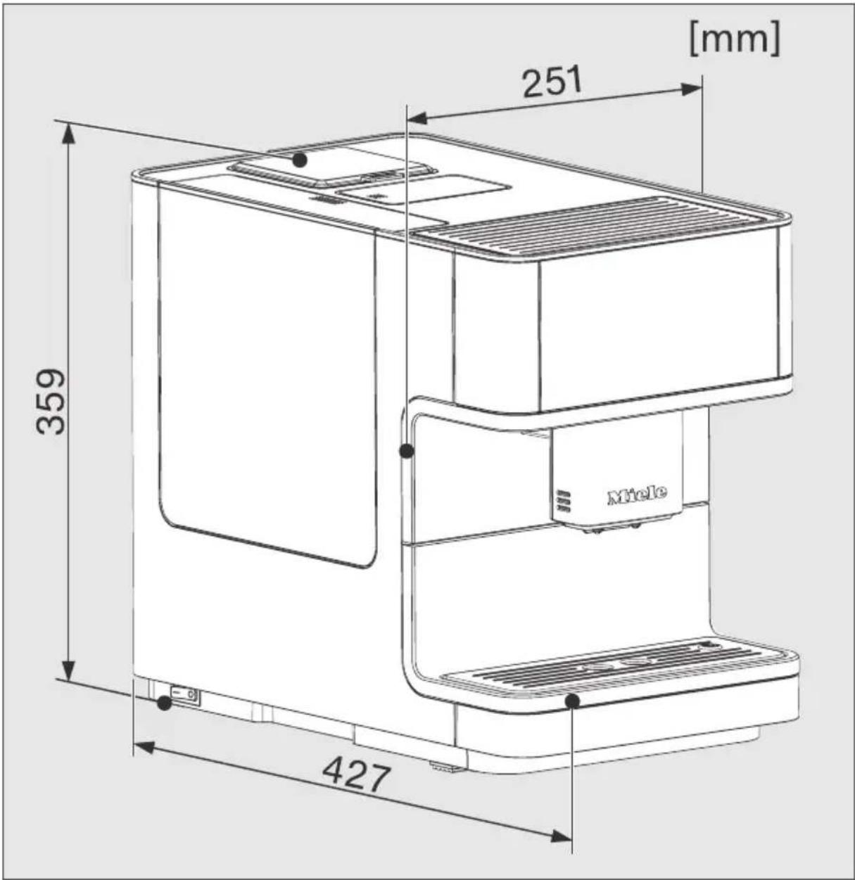 251 [mm] 359 Miele 427