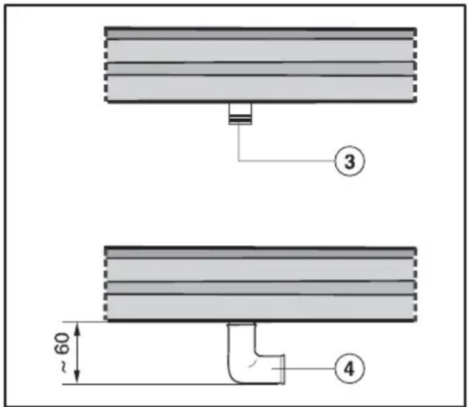 MIELE KM 2034 G - Anschluss am Kochfeld - 1