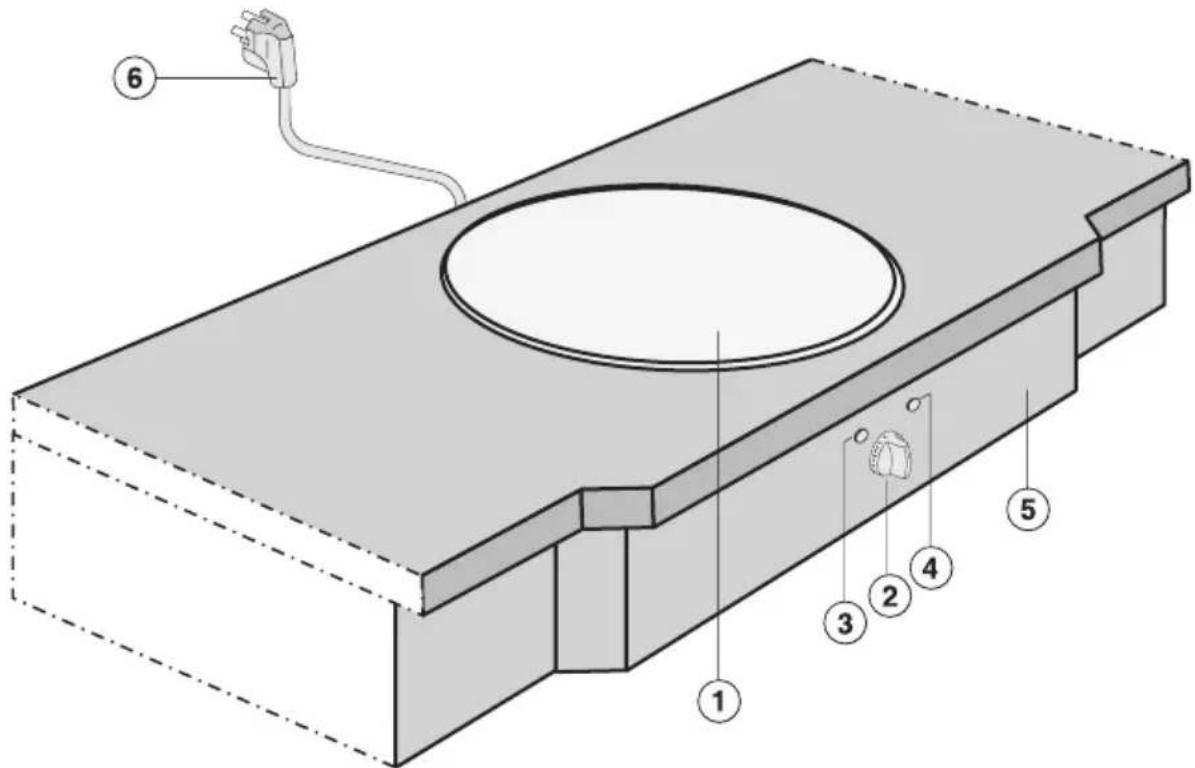 MIELE CT 400 P - TepanPlatte - 1