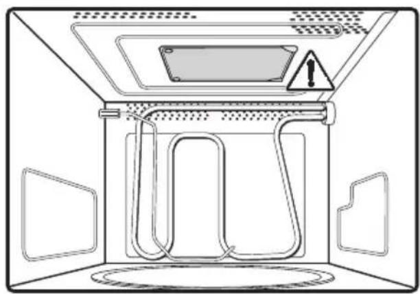 MIELE M 613 G - Oven housing, cavity and door interior - 1