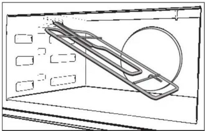MIELE H 5080 - Garraumdecke - 2