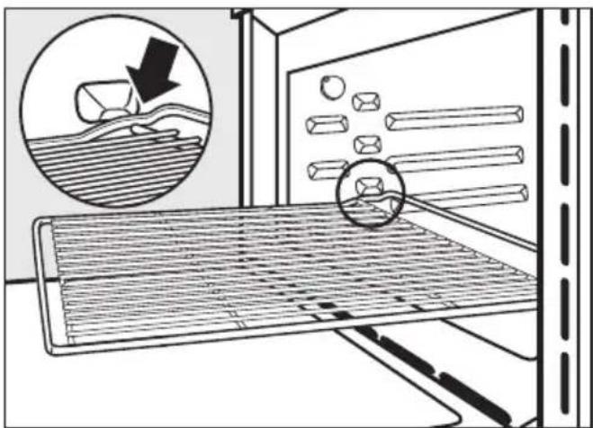 MIELE H 5040 - Rost mit Ausziehschutz - 2