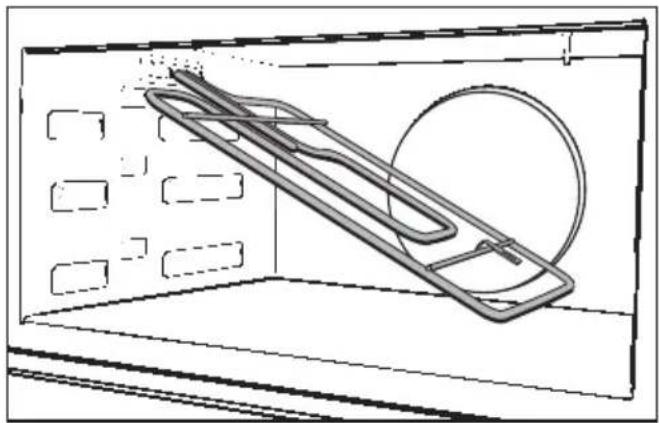 MIELE H 5040 - Garraumdecke - 2