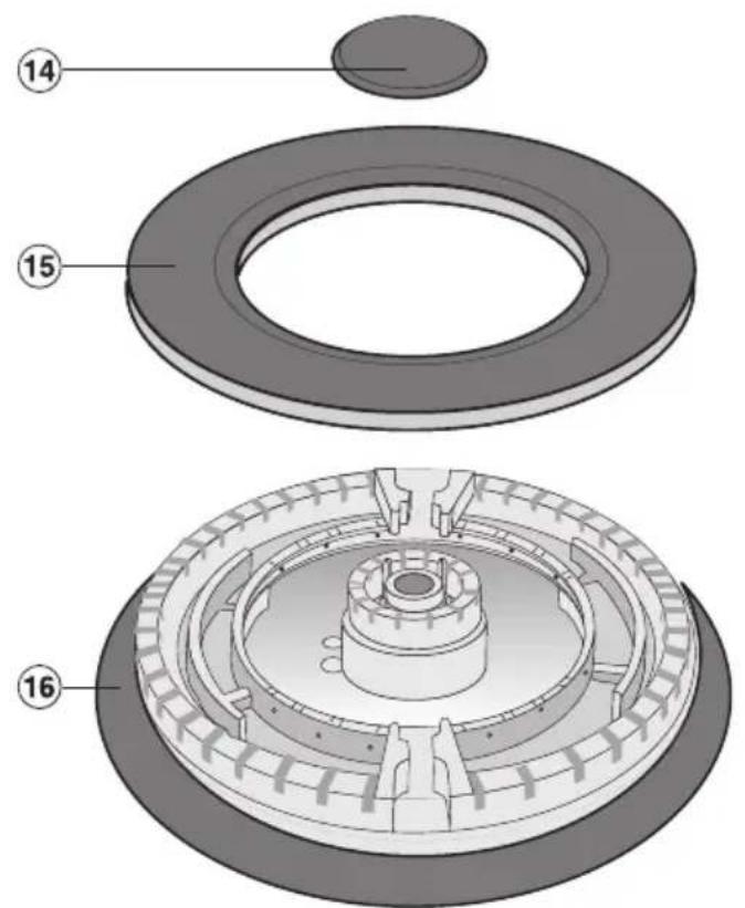 MIELE KM 3701 - Brenner - 1