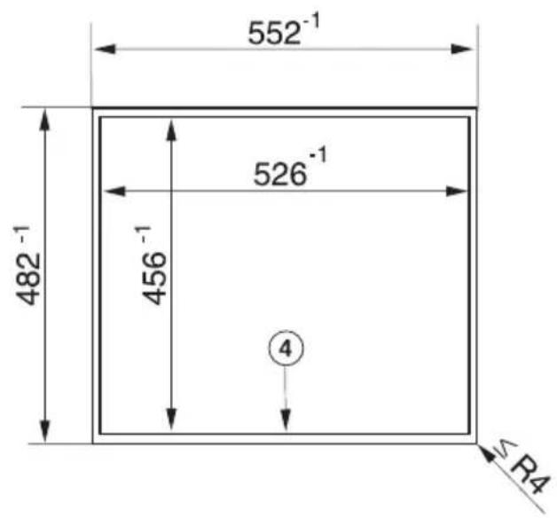 552⁻¹ 526⁻¹ 482⁻¹ 456⁻¹ ④ R4