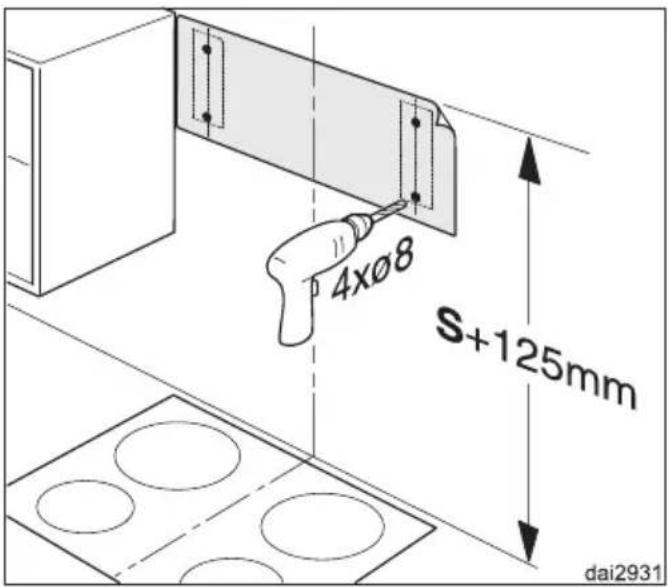 MIELE DA 1060 - Wandbefestigung - 1