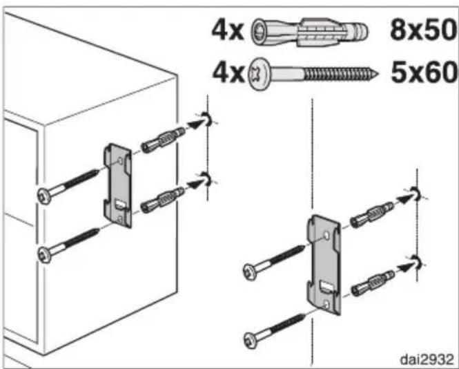 MIELE DA 1060 - Wandbefestigung - 2