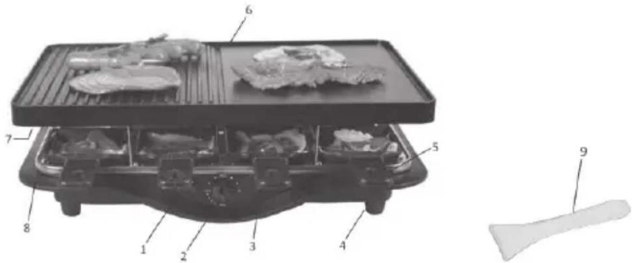 Superior XJ-09380 - GERÄTEÜBERSICHT - 1