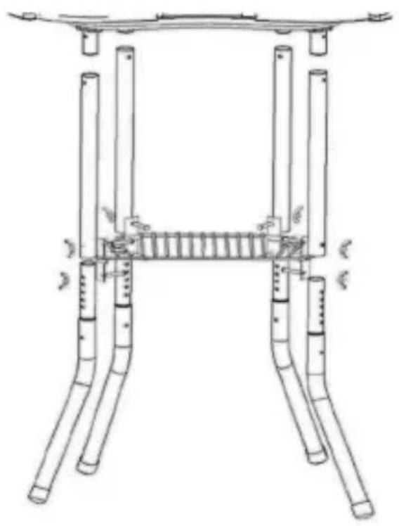 Superior GL2000-R1L - ZUSAMMENBAU DER GERÄTEFÜSSE - 1