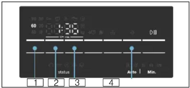 90 30 60 20 40 20 D11 status Auto | Min. 1 2 3 4
