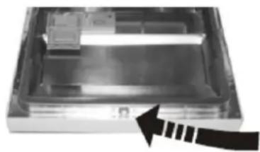 Exquisit EGSP9025 - Reinigen der Tür - 1