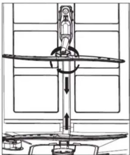 Exquisit EGSP312-7E - Reinigen der Sprüharme - 1