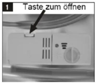 1 Taste zum öffnen